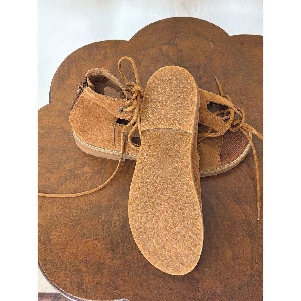 NIB Casta Portugal Isha Gladiator Leather Sandal Tan #0594 EU 40 - Picture 2 of 5